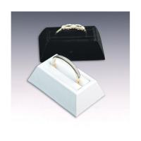 Bangle stand - White faux leather